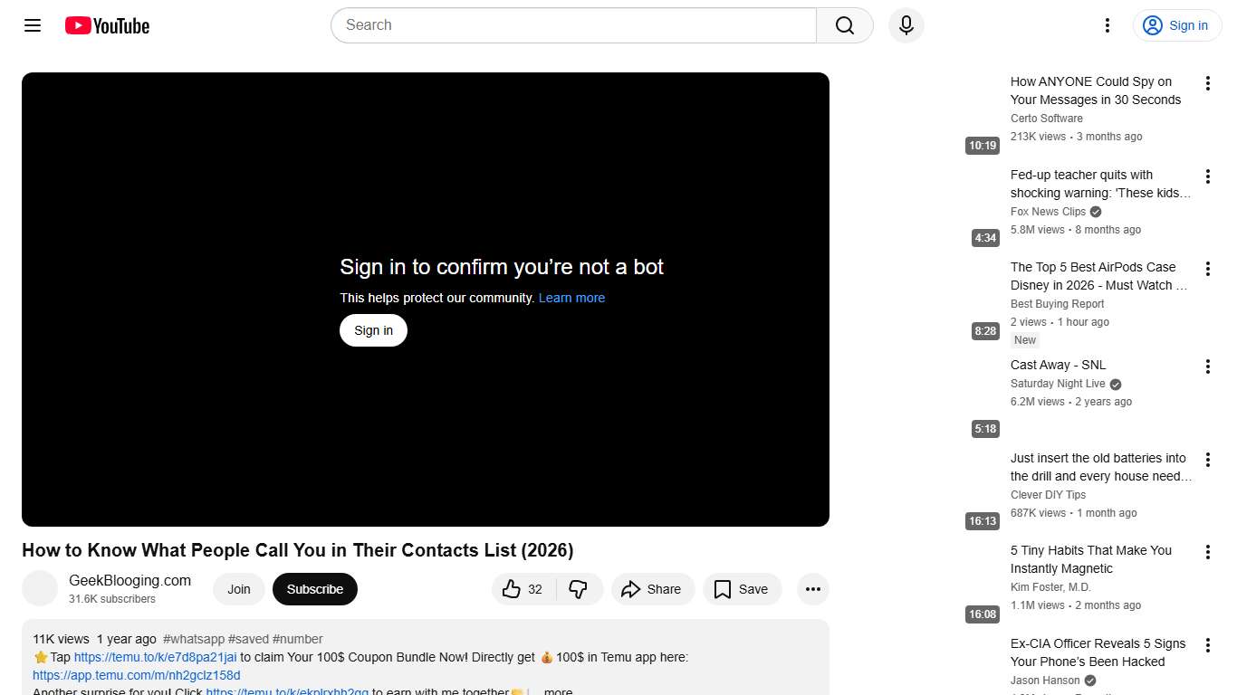 How to Know What People Call You in Their Contacts List (2026) - YouTube